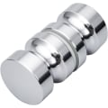 Miniatyrbilde 1 av 3: Dørhåndtak i aluminiumlegering for dusjdør, Groove dørhåndtak, håndtak for baderomsdør