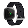 Miniatyrbillede 2 af 4: Canvas rem Fitbit Versa 3/Sense Sort