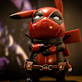Miniatyrbillede 5 af 5: Model Legetøj Cos Deadpool Pikachu Action Figur Simulation PVC Tegneserie Samlerobjekt Display Form til Skrivebord