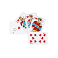 Miniatyrbild 7 av 8: 2 Öberg's riktiga spelkort. 1 röd, 1 blå kortlek Poker Solitaire