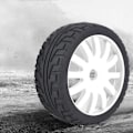 Miniatyrbillede 4 af 5: RC Bil Dæk Nav, RC Bil Dæk Nav Gummi Hjul Opgradering til 1/8[YD]