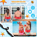 Miniatyrbild 5 av 5: Uppblåsbart Simbälte Justerbart Flytbälte Vuxen Simhjälpbälte Simflytbälte Pool Simträningsbälte Flytanordning