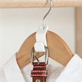 Miniatyrbillede 3 af 5: 10-pak Kleshengere - Forbindelseskrog - Organizer Hvid White White 10-Pack