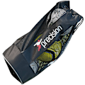 Miniatyrbillede 1 af 2: Precision Tubular 3 Bold Fodboldtaske One Size Sort [YD] Black One Size