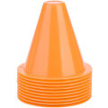 Pikkukuva 1 / 8: Jalkapalloharjoituskartiot, 10 jalkapallokartiota harjoitteluun, liikennekartiot jalkapalloon Orange