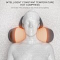 Pikkukuva 10 / 11: Sähköinen niskahierontatyyny lämmöllä, värisevä shiatsu-hierontalaite kivunlievitykseen, kohdunkaulan, ortopedinen tyyny Three Space Gray