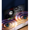 Miniatyrbild 3 av 4: Mini Bluetooth-högtalare, Bärbar Trådlös, Stereo med Bas, Perfekt Resemusikspelare, Stöder TWS, TF-uppspelning, för iPhone, iPad, iMac