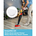 Pikkukuva 3 / 4: 8 kpl Vaihtopäällisiä Vileda Steam & Vileda Steam Plus Höyrymoppiin, Yhteensopivat Mikrokuituiset Höyrymoppitarvikkeet {DH}
