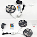 Pikkukuva 8 / 9: Joustava 10m RGB LED-nauha / Valo-silmukka / LED-nauha Bluetooth APP Multicolor multifärg