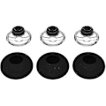 Miniatyrbillede 1 af 5: 3x Ørepropper til Plantronics Voyager Legend Ørepropper Kit, Plantronics Voyager 5200 5220 5210 Bluetooth Headset Skumbetræk - Medium【mo】 Large*3pack