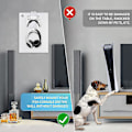 Miniatyrbilde 5 av 5: Auniq Ps5 Veggfeste, Veggfeste For Playstation 5 Disc Og Digital Edition Robust Stålveggfeste Med Kontrollerholder Og Hodetelefonhenger