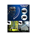 Miniatyrbillede 8 af 9: LED Pandelampe 120000Lm Forlygte 10H Lang Batterilevetid Zoom 90 Justerbar Vejrbestandig Pandelampe Til Udendørs Camping