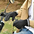Miniatyrbillede 2 af 5: Varme handsker Handsker Vanter 37-45 grader Sort Black one size