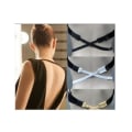 Pikkukuva 1 / 3: Low Back Bra Strap - BH-Bands Gömmare (3-Pack) Multicolor one size