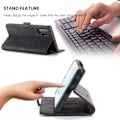 Pikkukuva 5 / 6: CaseMe Samsung Galaxy Note 20 Ultra Wallet Retro (MUSTA) Black