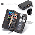 Pikkukuva 6 / 7: CaseMe Samsung Galaxy S21 Multi Wallet Retro (MUSTA) Black