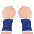 Pikkukuva 2 / 2: Elastiska Svettband / Vristband (BLÅ) Blue one size