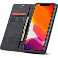 Miniatyrbillede 3 af 6: CaseMe iPhone 12 Pro Max (6.7) Pung Retro (SORT) Black