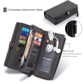 Miniatyrbillede 5 af 7: CaseMe Samsung Galaxy S21 Plus Multi Wallet Retro (SORT) Black