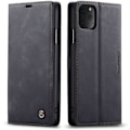 Miniatyrbillede 2 af 6: CaseMe iPhone 12 Pro Max (6.7) Pung Retro (SORT) Black