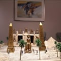 Miniatyrbillede 7 af 8: Model kokosnøddepalme landskabsmodel træ, plastik kokosnøddepalme KLB