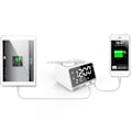 Miniatyrbild 7 av 7: K11 Spegelalarmklocka Bluetooth-högtalare LED Digital Elektronisk Liten Alarmklocka