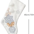Miniatyrbilde 5 av 8: Pakke med 4 hvite julestrømper, 18 store julestrømper KLB