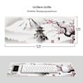 Miniatyrbilde 2 av 5: Japansk Pagode og Kirsebærblomst Gren Overdimensjonert Gaming Musematte