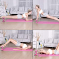 Miniatyrbild 5 av 5: Bärbar sit-up-stång, multifunktionell justerbar sit-up-stång, sit-up KLB