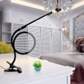 Miniatyrbild 3 av 8: Dimbar USB-sänglampa med 22 LED-lampor, flexibel klämma (svart) KLB