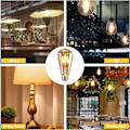 Pikkukuva 6 / 7: Vintage-hehkulamppu, E27-retrolamppu, LED-vintage-valaistus