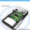 Miniatyrbilde 3 av 6: Pakke USB C hunn til USB hann adapter type A ladeblokk