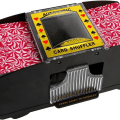 Miniatyrbild 2 av 5: Elektrisk kortskocklare, 2 kortlekar automatisk kortskocklare batteridriven KLB