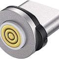 Miniatyrbillede 3 af 3: 540 Graders Magnetisk Opladningskabel Nylonflettet 3-pak Tips til Type C
