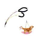 Miniatyrbillede 1 af 4: Generisk kæledyrsfrisørbord reb kæledyrsfrisør snor nakke og haseholder hundefrisør spænde(gul+rød)