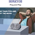Miniatyrbild 3 av 8: Honkyob USB Mini-högtalare Datorhögtalare Stereosystem