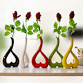 Miniatyrbillede 3 af 3: Hjerteformet kreativ keramisk vase til boligindretning, bryllup, festival, kontor og skrivebord