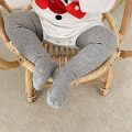 Miniatyrbilde 3 av 8: 3-pakning babytights - tykke strømpebukser for småbarn, jenter og gutter, hvit + svart + grå KLB