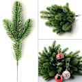 Miniatyrbillede 3 af 7: Kunstige Gran Grene Julepynt Indendørs Gran Grene Grønne Grene KLB
