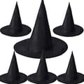 Halloween häxhatt 6-pack Halloween trollkarlhatt Halloween fest barnhatt