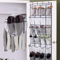 Miniatyrbillede 2 af 7: Over The Door Skoarrangør 24 Store Mesh Lommer KLB