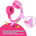 Pikkukuva 4 / 7: Bluetooth-kuulokkeet lapsille, joissa on mikrofoni, pinkki