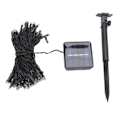 Miniatyrbilde 7 av 8: Solcelledrivne lysslynger dekorative 100 LED 8 moduser IP65 vanntett KLB