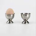 Miniatyrbilde 4 av 4: Frokostskål i rustfritt stål med kokte egg