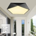 Miniatyrbilde 4 av 8: Moderne, supertynn LED-taklampe laget av akryl for stue KLB