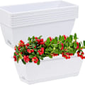 Miniatyrbilde 1 av 5: Pakke med 5 plastplantere for grønnsaker og blomster
