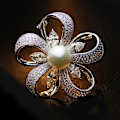 Miniatyrbillede 4 af 5: Rhinestone brocher til kvinder - Krystalnåle, knapper og pins