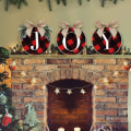 Miniatyrbilde 6 av 8: Juledekorasjoner - Joy-skilt - Buffalo Check KLB