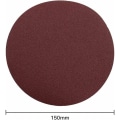 Miniatyrbillede 2 af 5: 8 stk slibeskiver 150 mm selvklæbende uden hul runde sandpapir P80/P120/P180/P320 slibeskive til excenterslibere KLB