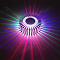 Miniatyrbillede 6 af 6: FeiliandaJJ LED Vægskinne RGB Solsikke 360 Grader Hul Cylinder Farverig Lampe